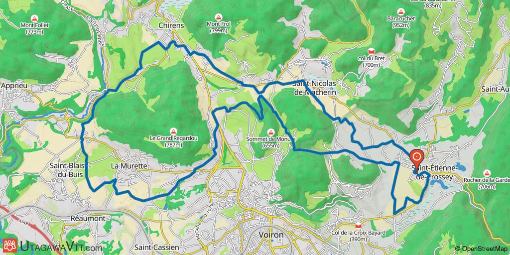 Saint-Etienne-de-Crossey - La Murette - Chirens
