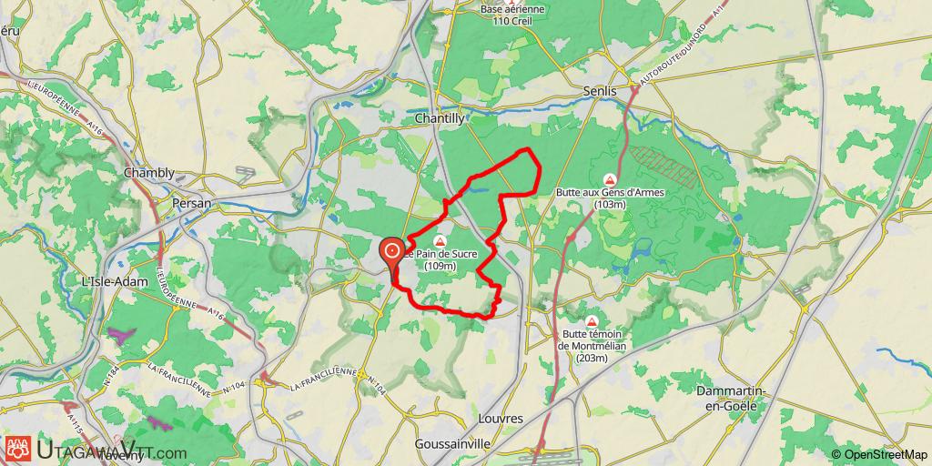 Forêt de Chantilly au départ de Luzarches