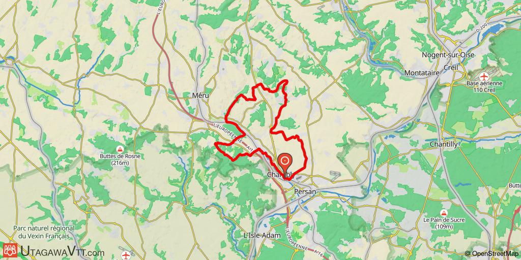 Tour en pays de Thelle au départ de Chambly
