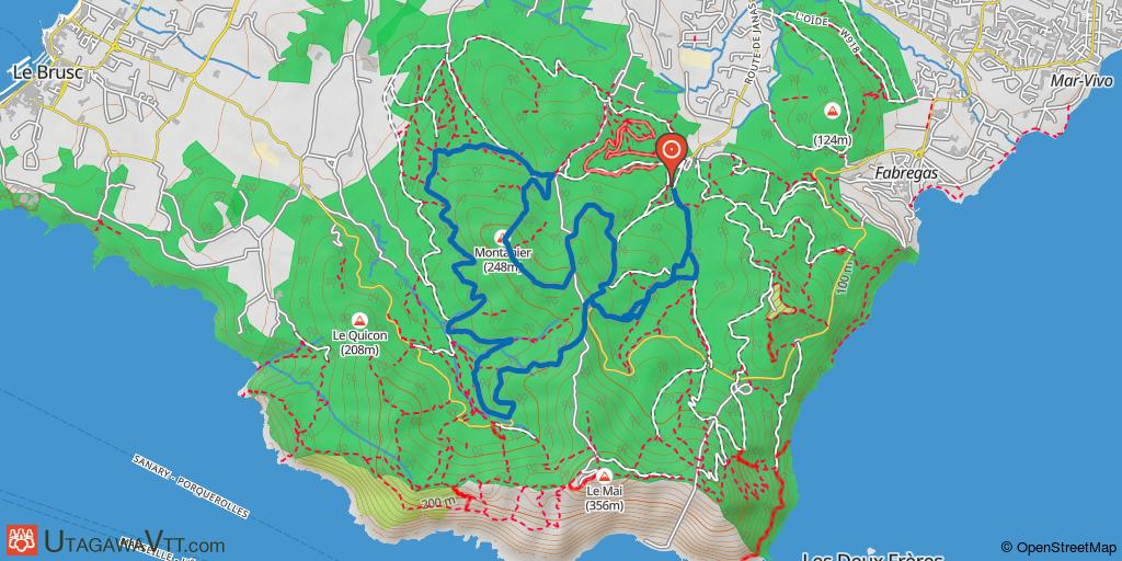 Enduro léger en forêt de Janas