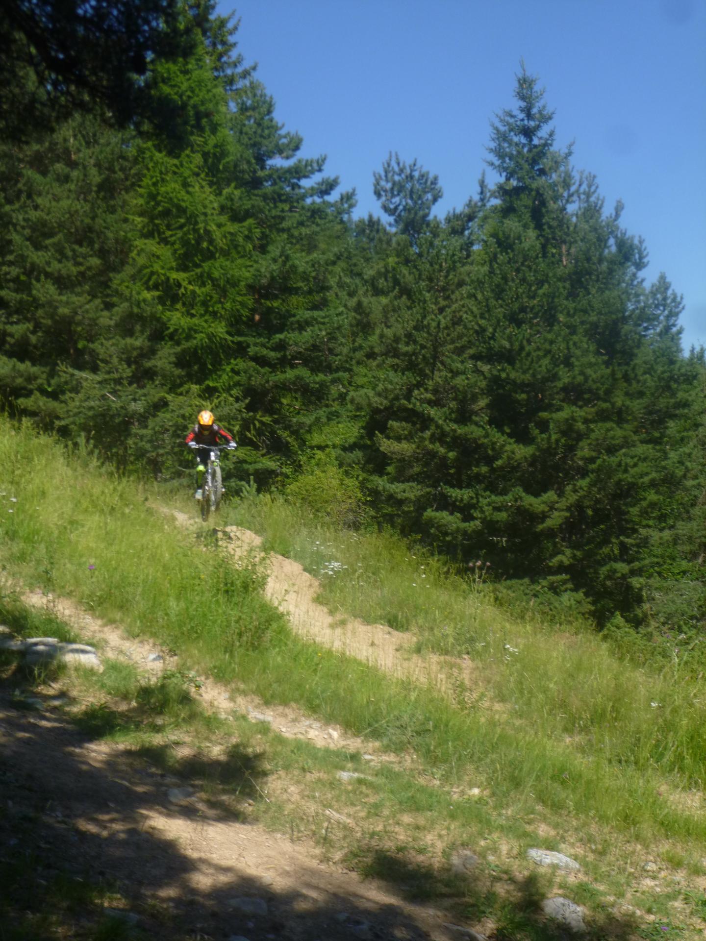 Domaine VTT Provence-Alpes - Secteur Blanche Serre-Ponçon - Liaison : Chabanon - Le Grand Puy