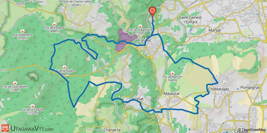 Volvic - Châteaugay - Argnat