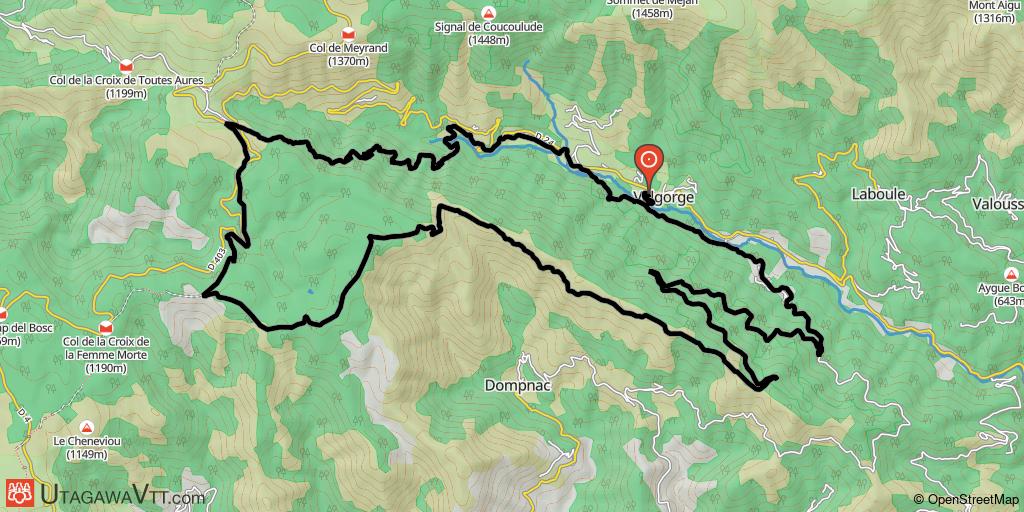 Valgorge - Massif de Prataubérat - Loubaresse