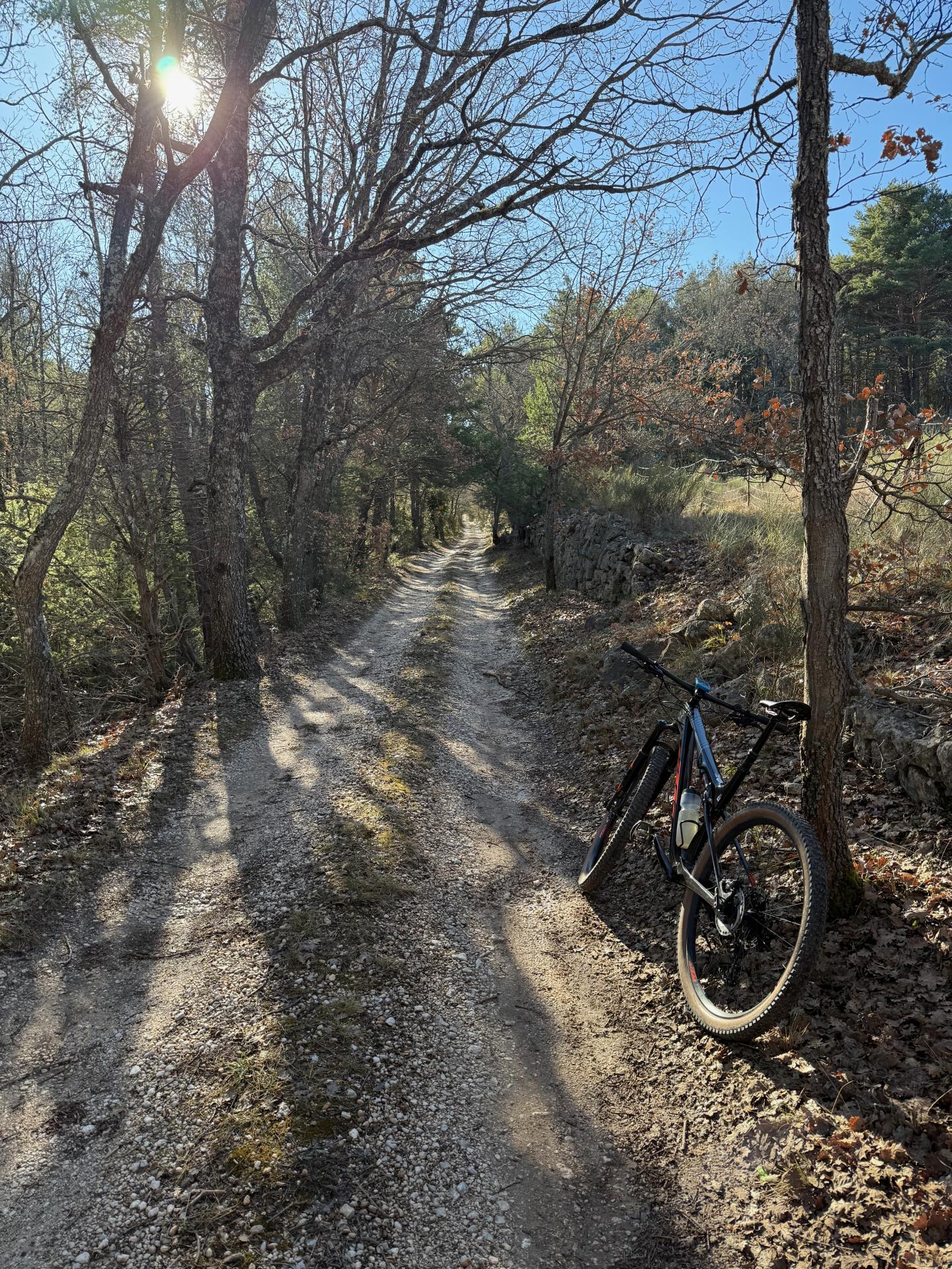 Circuit de la crête entre Vérignon et Bauduen