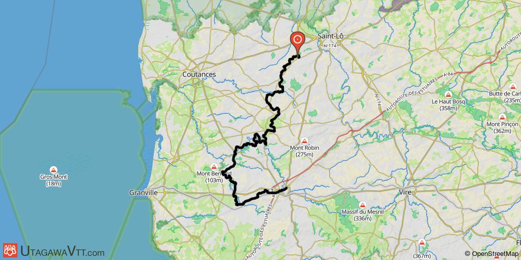 Raid Tatihou au Mont St Michel - Canisy - Villedieu les Poêles (Etape 3/4)