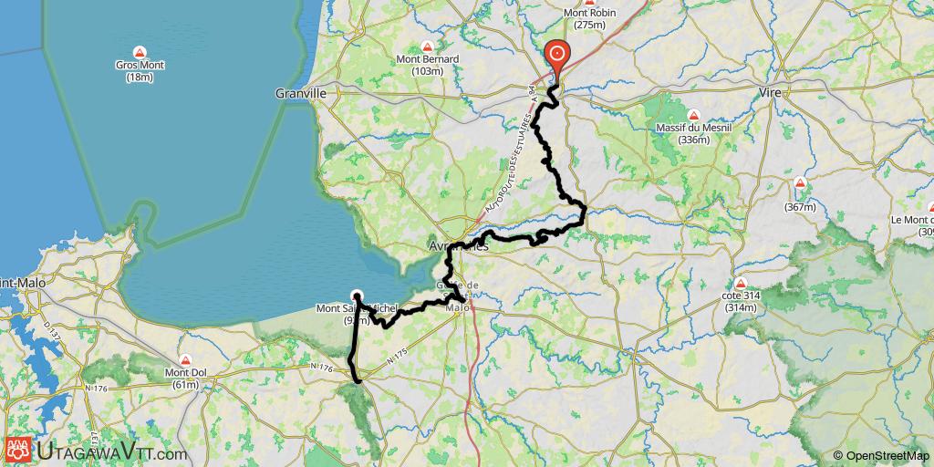 Raid Tatihou au Mont St Michel - Villedieu les Poêles - Pontorson (Etape 4/4)