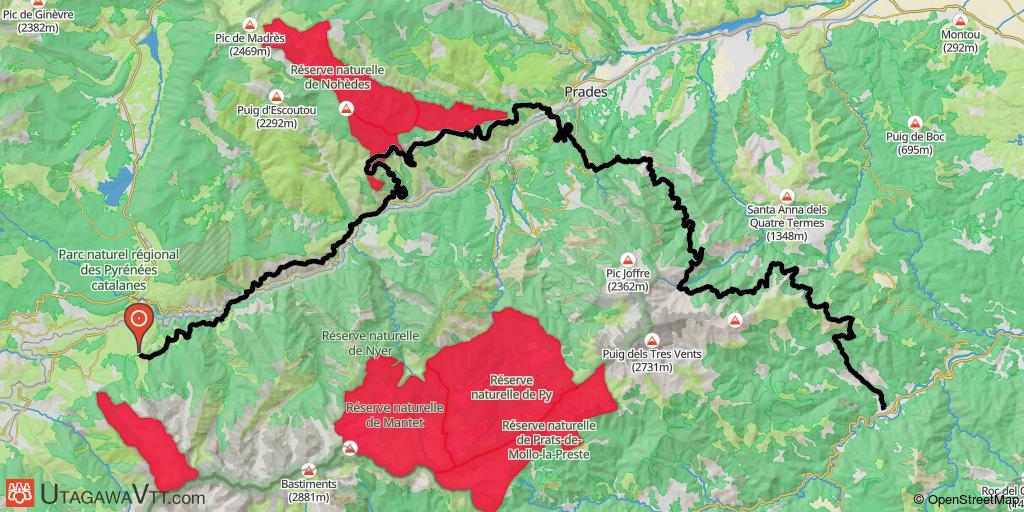 Raid Los Burros -  Saint-Pierre-dels-Fourcats - Arles-sur-Tech (Etape1/2)