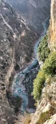 Fond des Gorges vu du Belvédère de Trescaïre haut