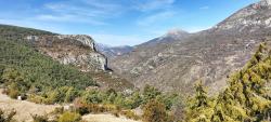 Vallon de Bau vu de Chateauneuf Les Moustiers