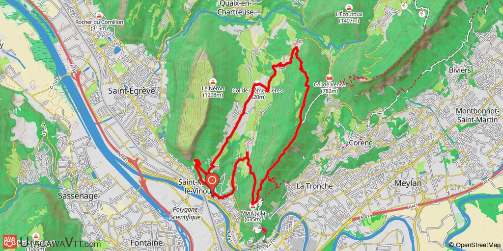 Le tour du Rachais par les chemins de l'Aragnat