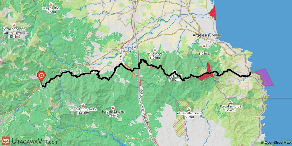 Raid Los Burros - Arles sur Tech - Banyuls sur Mer (Etape 2/2)