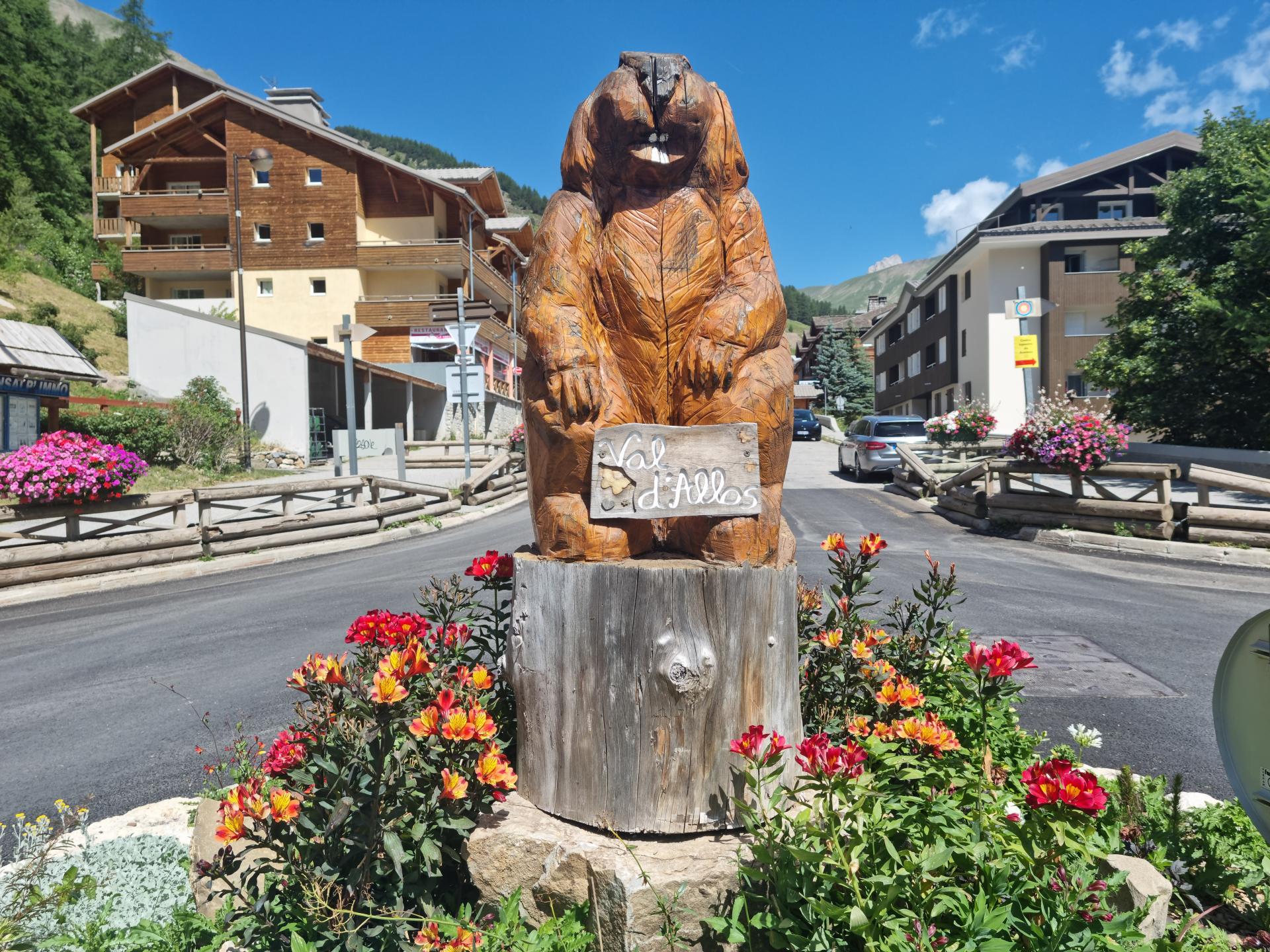 Espace Val d'Allos - La Foux village par le plateau - VTT AE