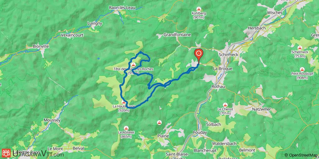 Le col de Prayé depuis Fréconrupt