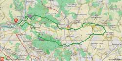 Circuit vers la plaine de France au départ de Méry-sur-Oise