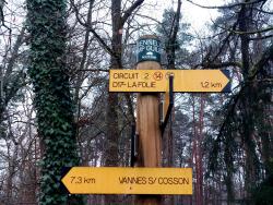 Totem des circuits de randonnées