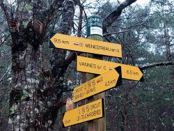 Totem des circuits de randonnées