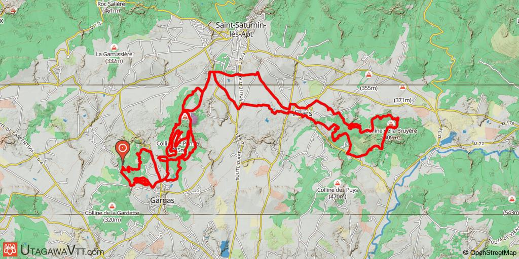 Pèlerinage dans les ocres de Gargas et Villars