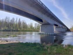 Pont sur l'Allier entre Varennes et Saint Pourçain