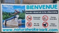 Villemouze, base de wake-board