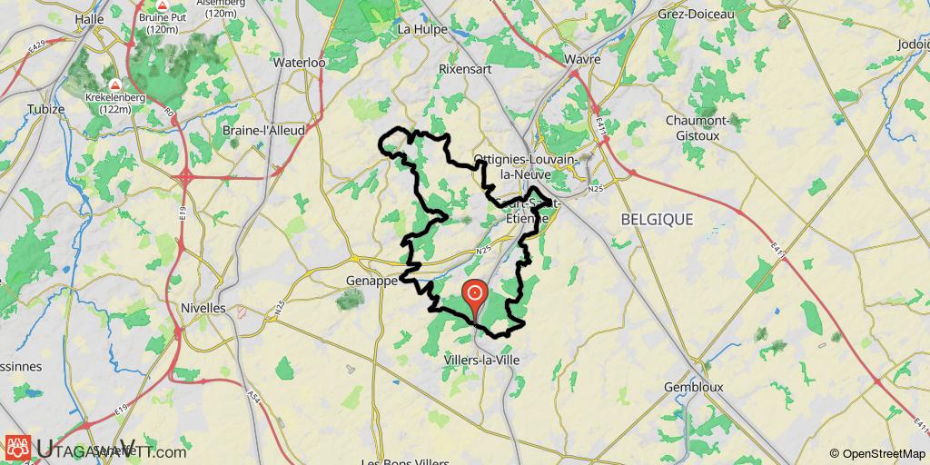Les 2 abbayes (Villers-la-Ville et Lasne)