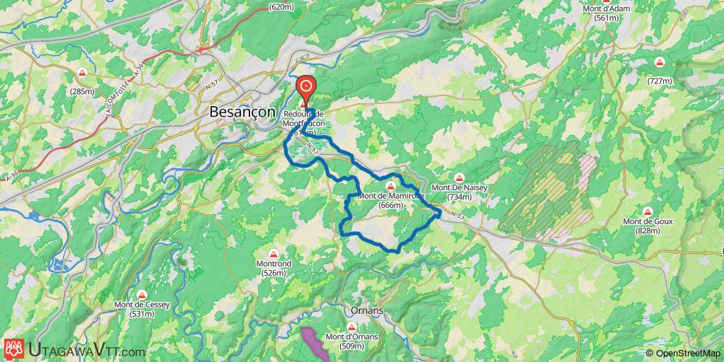 Boucle au départ de Montfaucon (25)