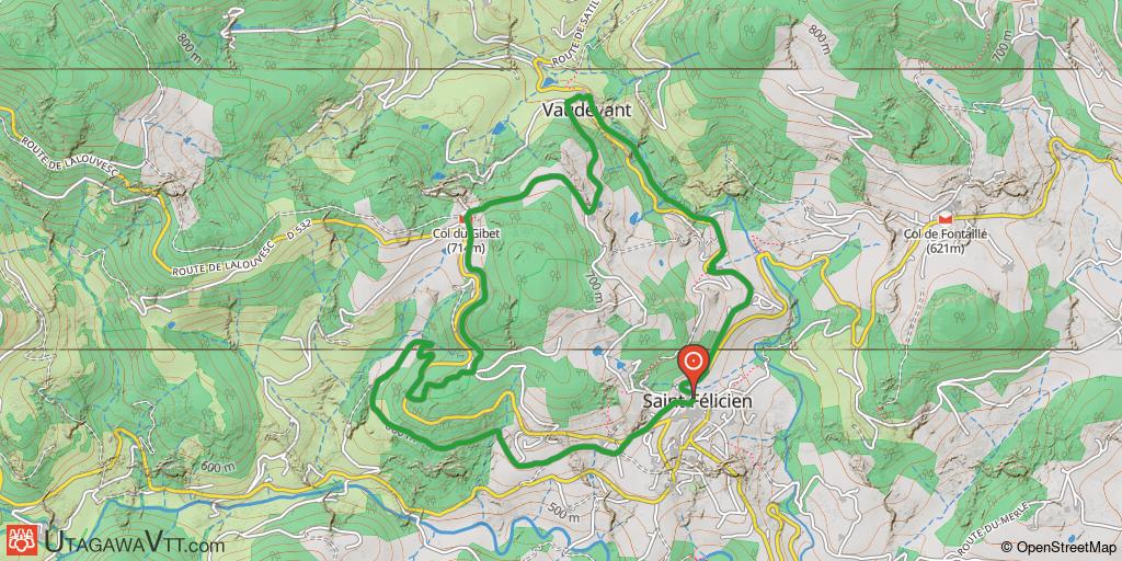 Saint-Félicien - Circuit N° 3 : Col du Gibet