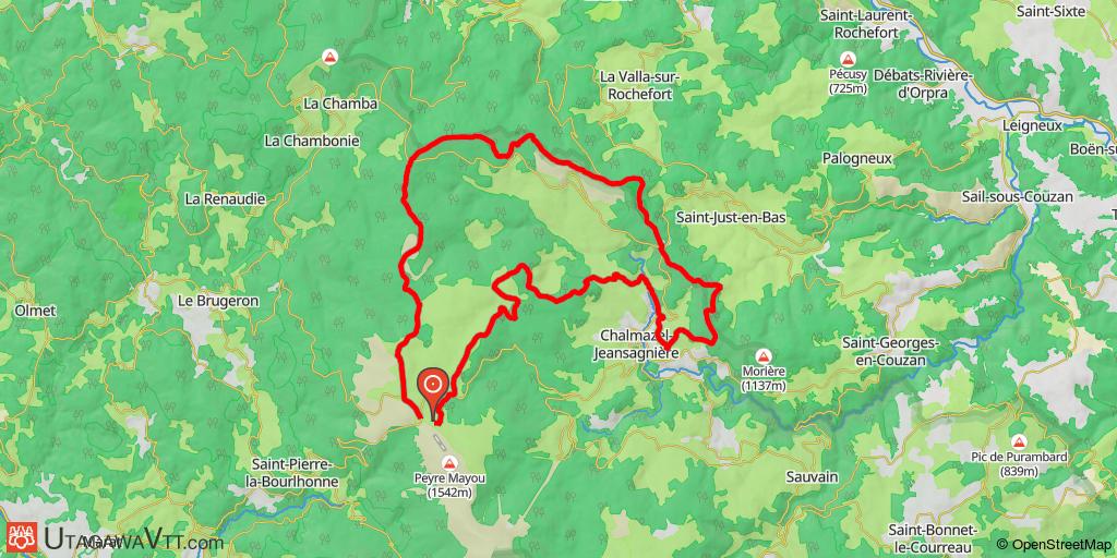 VTT Nature dans les Monts du Forez