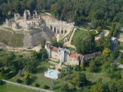 Vue générale du château