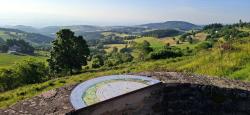 Saint Bonnet le Courreau, table d'orientation