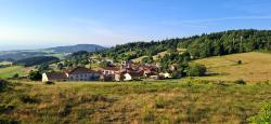 Vue sur Saint Bonnet le Courreau