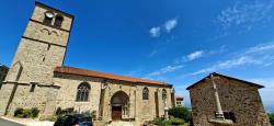 Retour, Saint Bonnet le Courreau, l'église