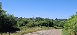 Le clocher d'Ouroux en Morvan
