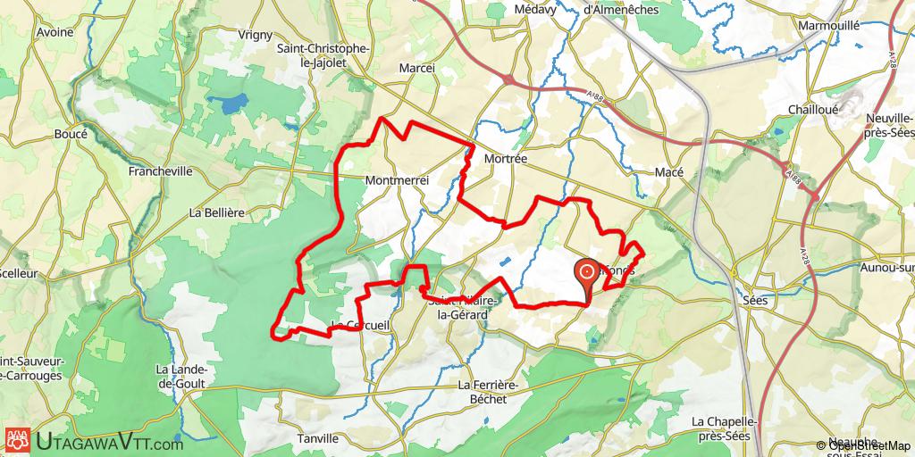 Entre forêt d'Écouves et plaine de Mortrée