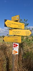 Clivier, circuits Espace VTT FFC Evasion Aix et Isable