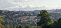 Vue sur Saint Priest la Roche