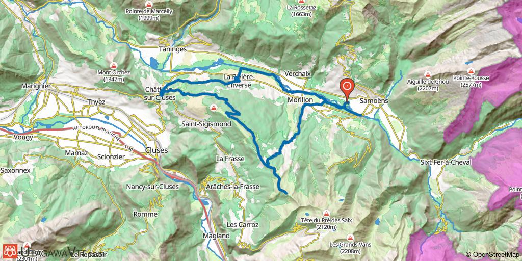 Samoëns - Châtillon-sur-Cluses - Morillon (les Esserts)