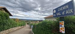 Chemin du Val d'Aix, 2 chicanes trés étroites plus bas