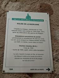 Hors parcours, St Germain Laval, église de la Madeleine