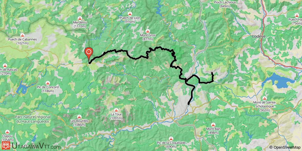 La traversée de l'Hérault - Fagairolles - Dio-et-Valquières (Etape 2/4)