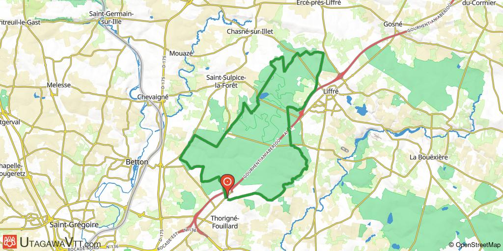 Tour de la forêt de Liffré