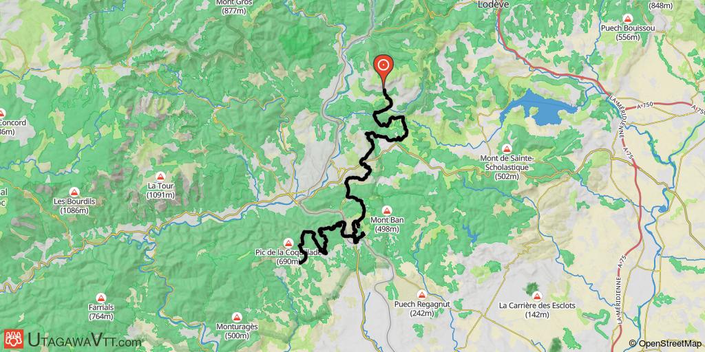 La traversée de l'Hérault -Dio-et-Valquières - Cabrelloles (Etape 3/4)