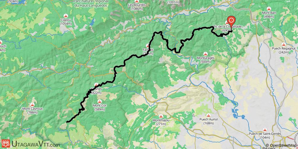 La traversée de l'Hérault - Cabrelloles - Vélieux (Etape 4/4)