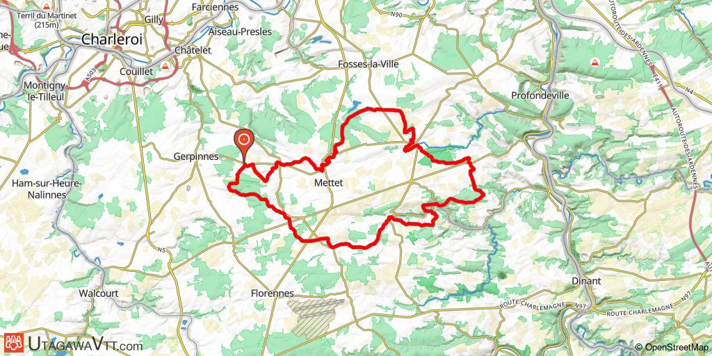 De Fromiée à Maredsous - Version 2