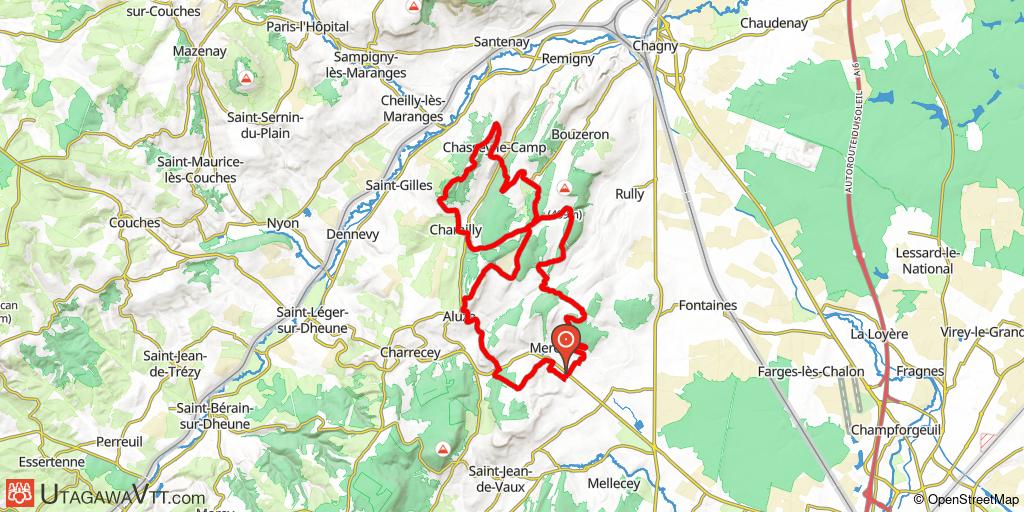 Entre Mercurey et Chassey-le-Camp