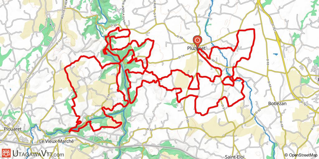 Rando de Pluzunet 2025 - 53 km