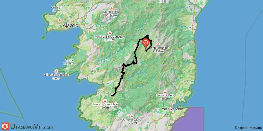 Traversée du plateau de Coscionne-Sartène