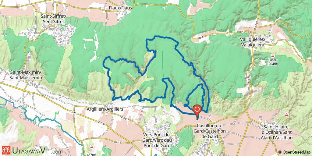 Castillon-du-Gard - Rando "La Luciolette" 2025 - 26 km