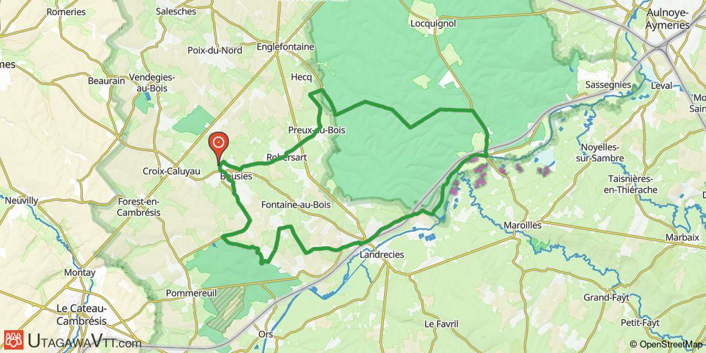 Boucle au pays  de Mormal