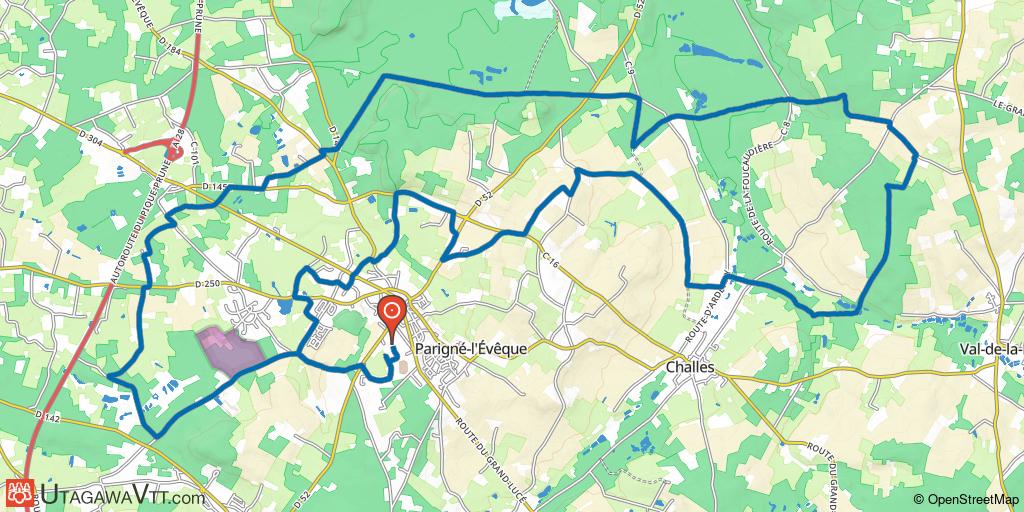 Rando de Parigné-l'Evêque 2025 - 36 km