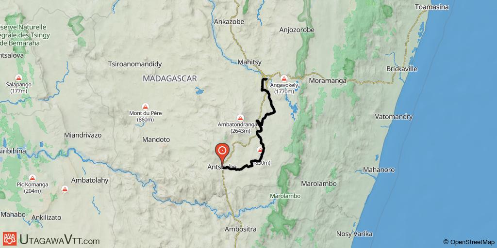 Antsirabe - Antananarivo via Ambatolampy
